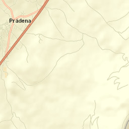 Prádena Street Map