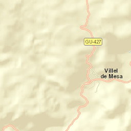 Villel de Mesa Street Map