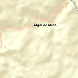Algar de Mesa Street Map