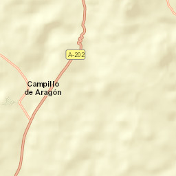Campillo de Aragón Street Map