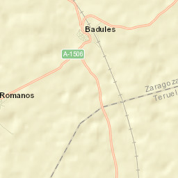 Badules Street Map