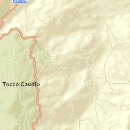 Campoli del Monte Taburno Street Map