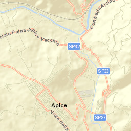 Apice Vecchio Street Map