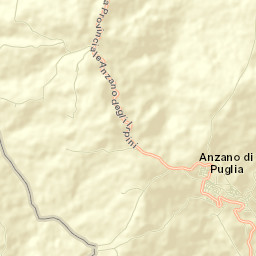 Anzano di Puglia Street Map