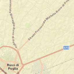 Ruvo di Puglia Street Map
