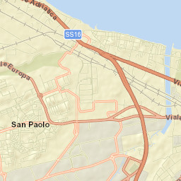 San Paolo Street Map