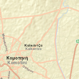 Komotiní Street Map