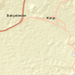 Kargı İlçesi Street Map