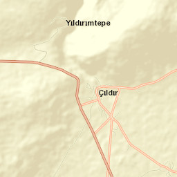 Çıldır İlçesi Street Map