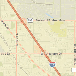 1080-1098 South 1500 East, Clearfield, UT Street Map
