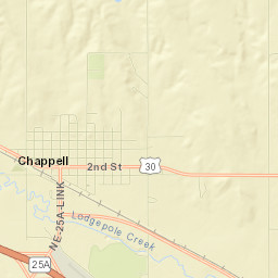 Chappell Street Map