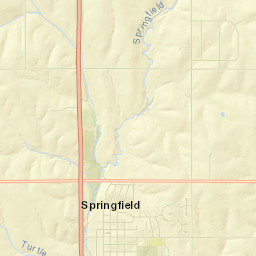 Springfield Street Map