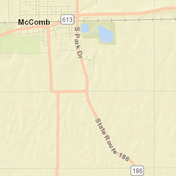 McComb Street Map