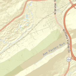 Mill Hall Street Map