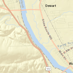 Watsontown Street Map