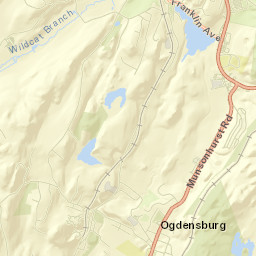 Ogdensburg Street Map