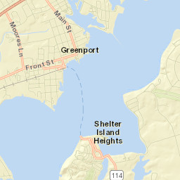 Greenport Street Map
