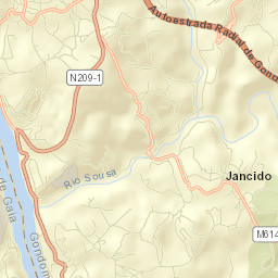 Foz do Sousa Street Map