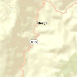 Murça Street Map