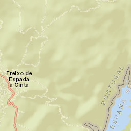 Freixo de Espada à Cinta Street Map