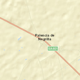 Negrilla de Palencia Street Map