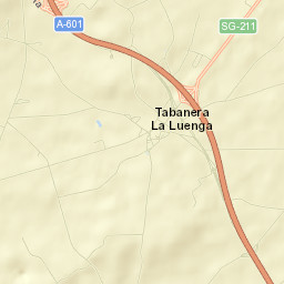Tabanera la Luenga Street Map