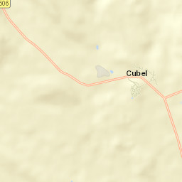 Cubel Street Map