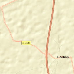 Lechón Street Map