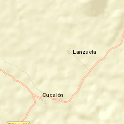 Cucalón Street Map