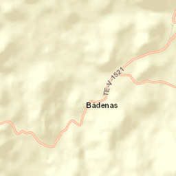Bádenas Street Map