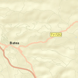 Batea Street Map