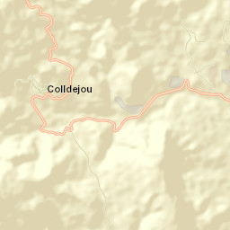 Colldejou Street Map