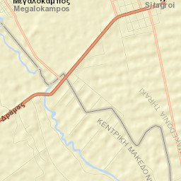 Sitagroí Street Map