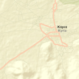 Kýria Street Map