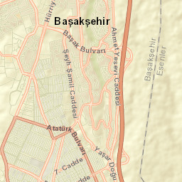 Başakşehir Street Map