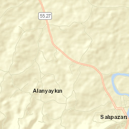 Salıpazarı İlçesi Street Map