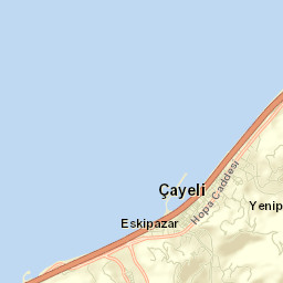 Çayeli Street Map