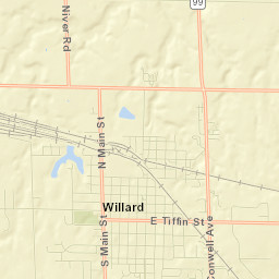 Willard Street Map