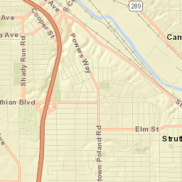 Campbell Street Map