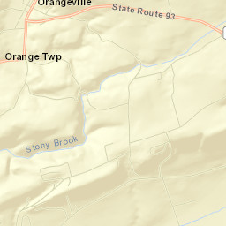 Columbia County Street Map