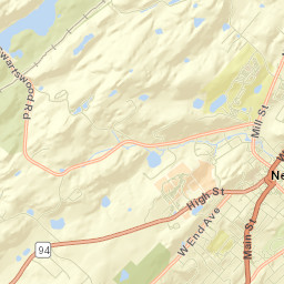 Newton Street Map