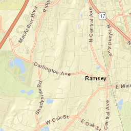 Ramsey Street Map