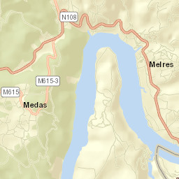 Melres Street Map
