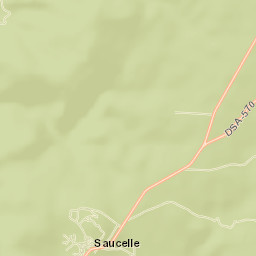 Saucelle Street Map