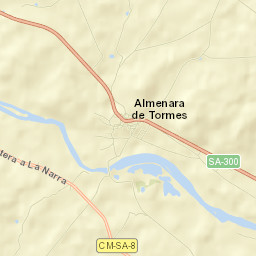 Almenara de Tormes Street Map