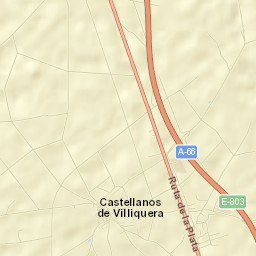 Castellanos de Villiquera Street Map