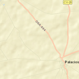 Palaciosrubios Street Map
