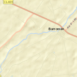 Barromán Street Map