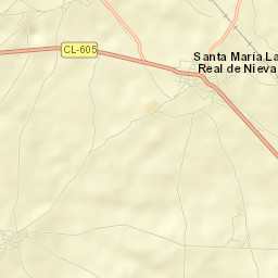 Santa María la Real de Nieva Street Map