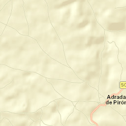 Adrada de Pirón Street Map